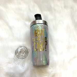 SOLD! Geode shaker bottle